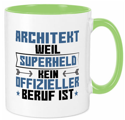 Superheld Architekt | Architektur Büro Geschenk Arbeit Kollegen lustiger Spruch