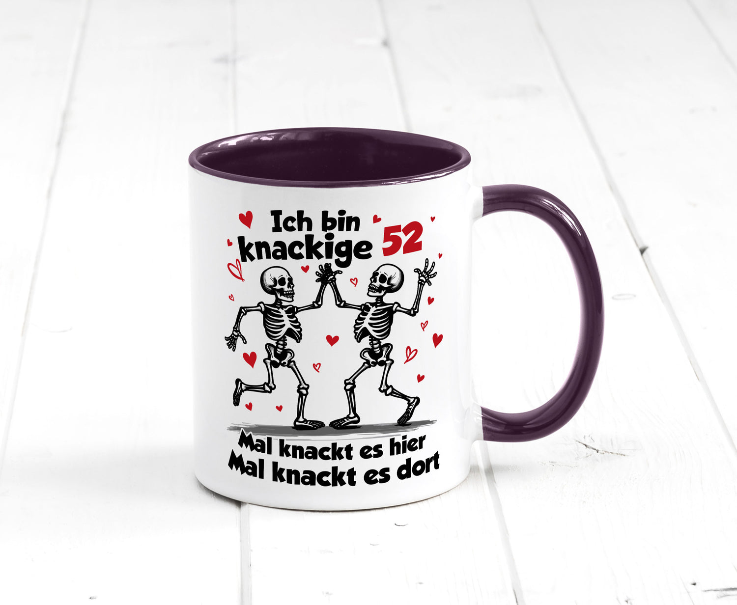 52. Geburtstag | Knackige 52 Ich bin alt v2 lustiger Spruch Geschenk