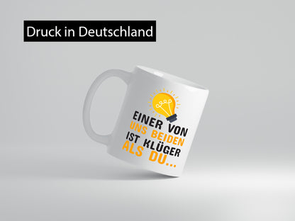 Ich bin klüger lustig Humor Geschenkidee Geschenk Tasse