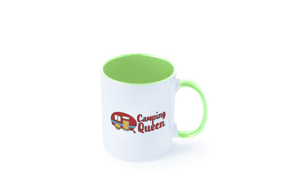 Camping Queen | Wohnanhänger Geschenk Humor Geschenkidee lustiger Spruch Tasse