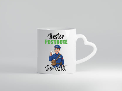 Bester Postbote | Beruf Post Briefträger v2 lustiger Spruch Geschenk Arbeit