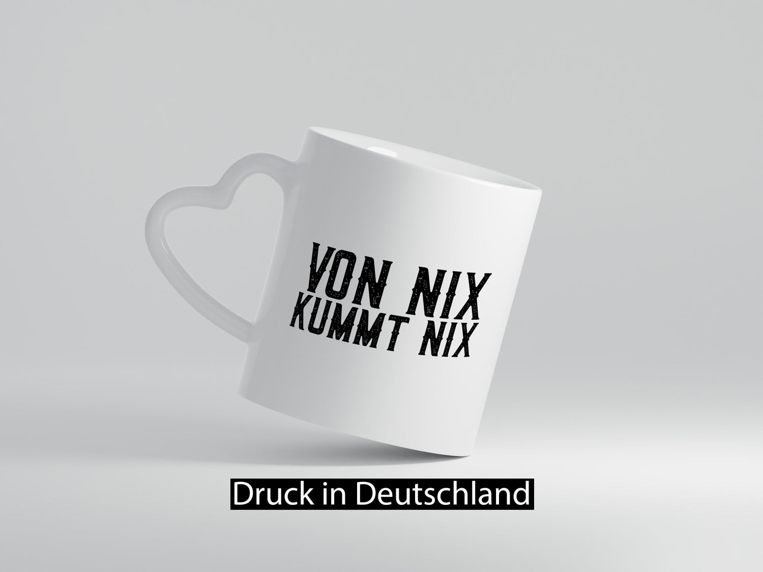 Von nix kommt | Faule Menschen Lazy Humor Geschenkidee Tasse