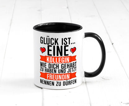 Kollegen Freundin | Arbeitskollegin Lieblingsfreundin lustiger Spruch Geschenk Tasse