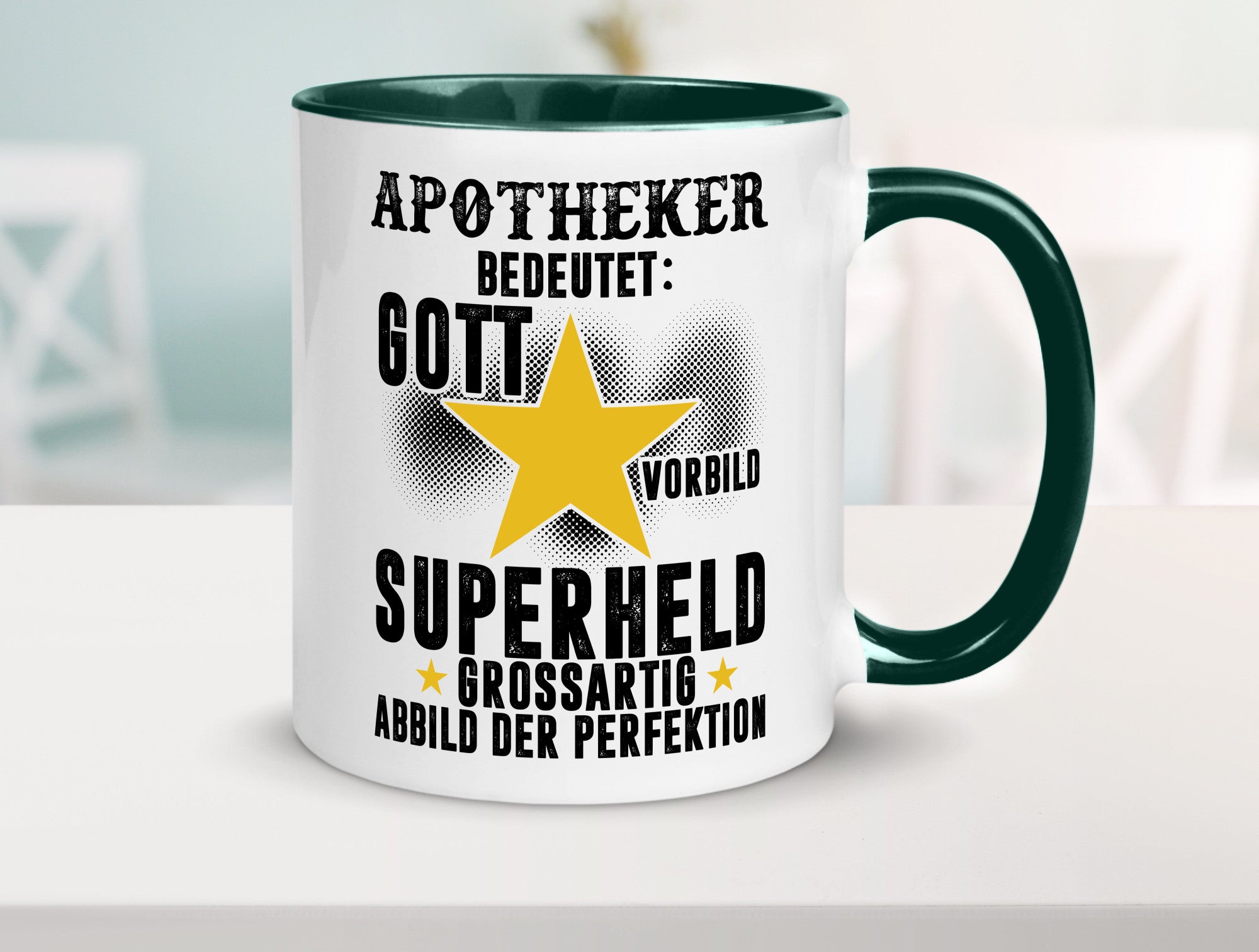Bedeutung von Apotheker | Apotheke Pharmazie Humor Geschenkidee Tasse