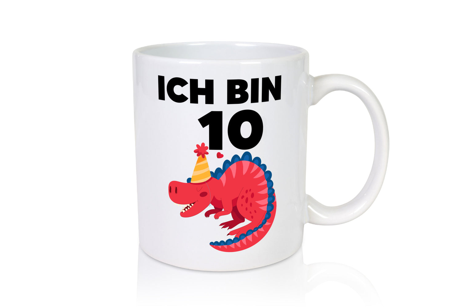 10. Geburtstag | Dino Dinosaurier 10 Jahre lustiger Spruch Geschenk