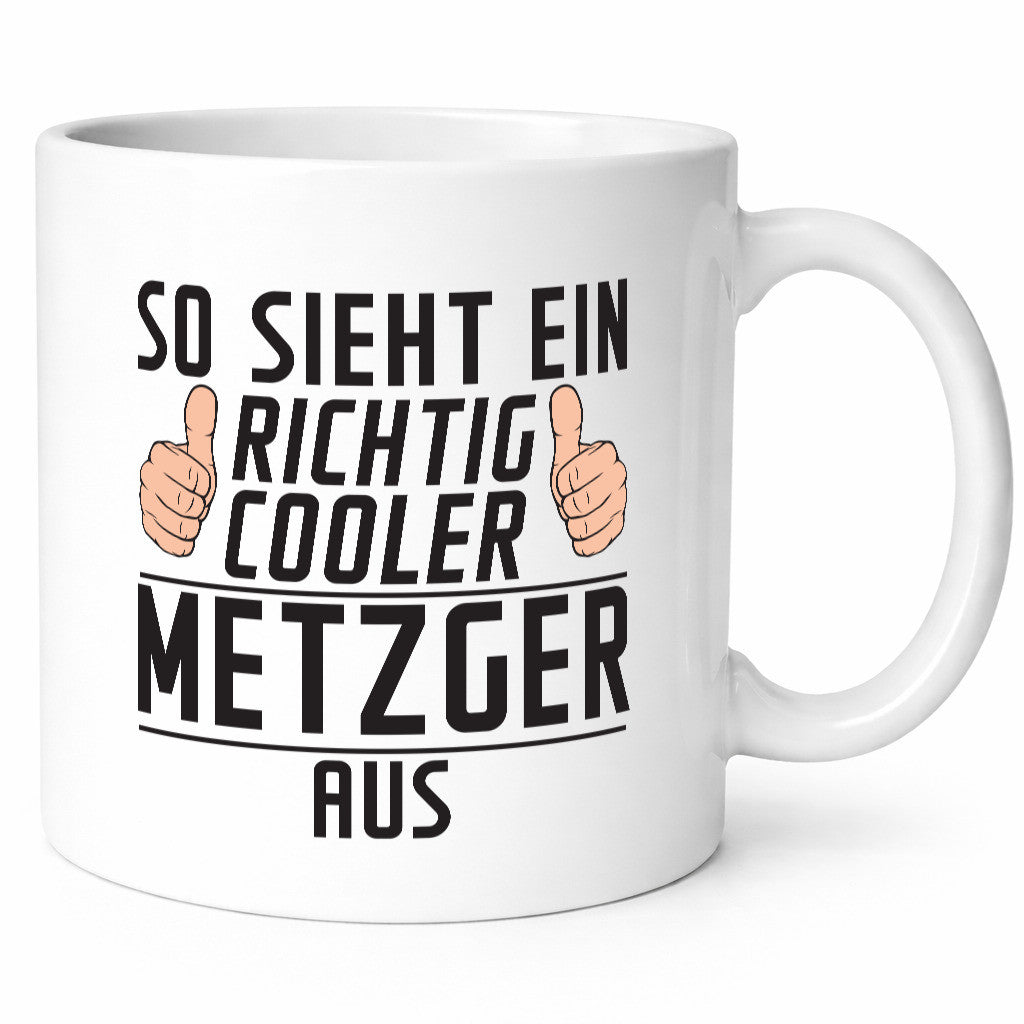 Richtig cooler Metzger | Fleischer Metzgerei Geschenk Humor Geschenkidee