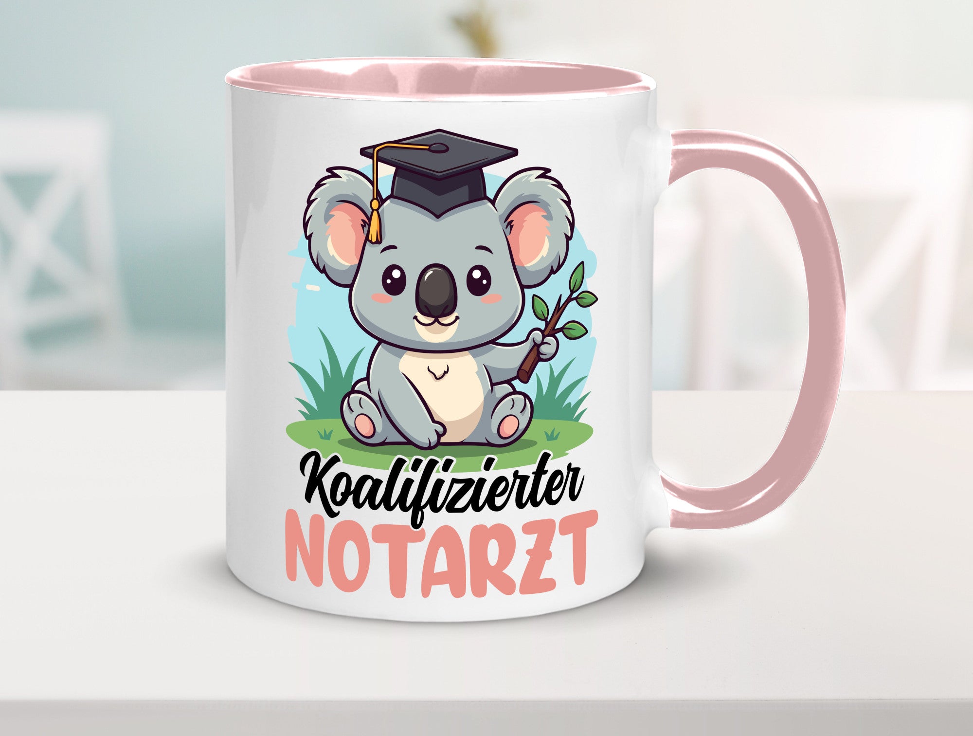 Koalifizierter Notarzt | Arzt Geschenk Humor Geschenkidee lustiger Spruch Tasse