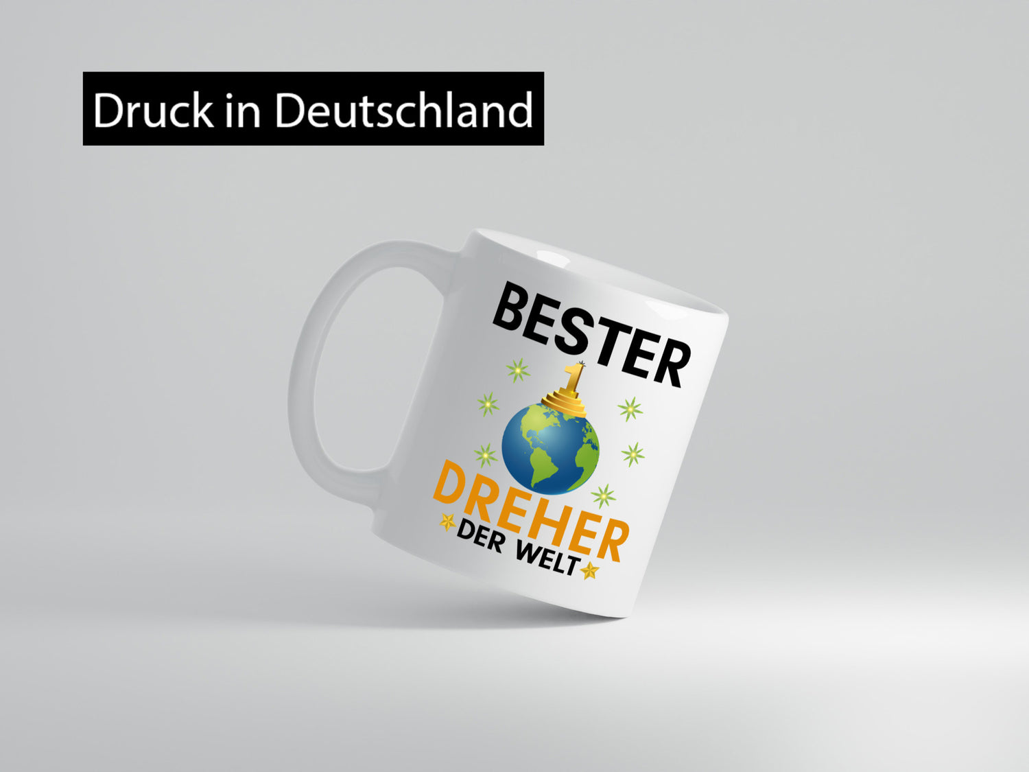 Welt Bester Dreher | Fräser lustiger Spruch Geschenk Humor Geschenkidee Tasse