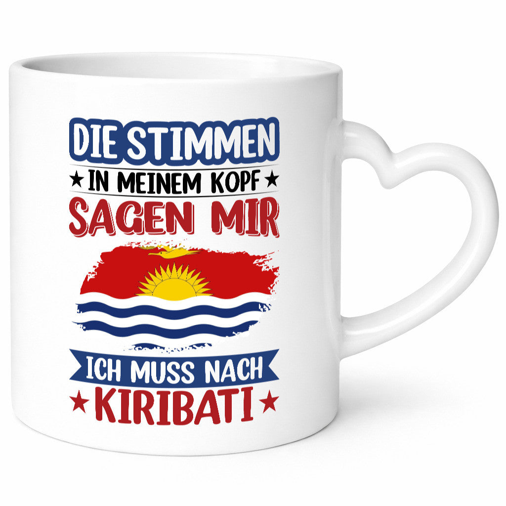 Kiribati | Urlaub Stimmen in meinem Kopf Traumland lustiger Spruch Geschenk