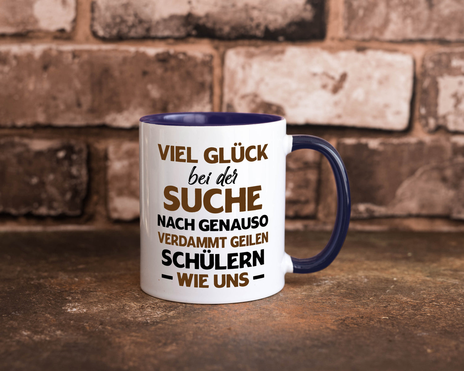 Viel glück | Geile schüler Schule Beste Lehrerin lustig Humor Geschenkidee