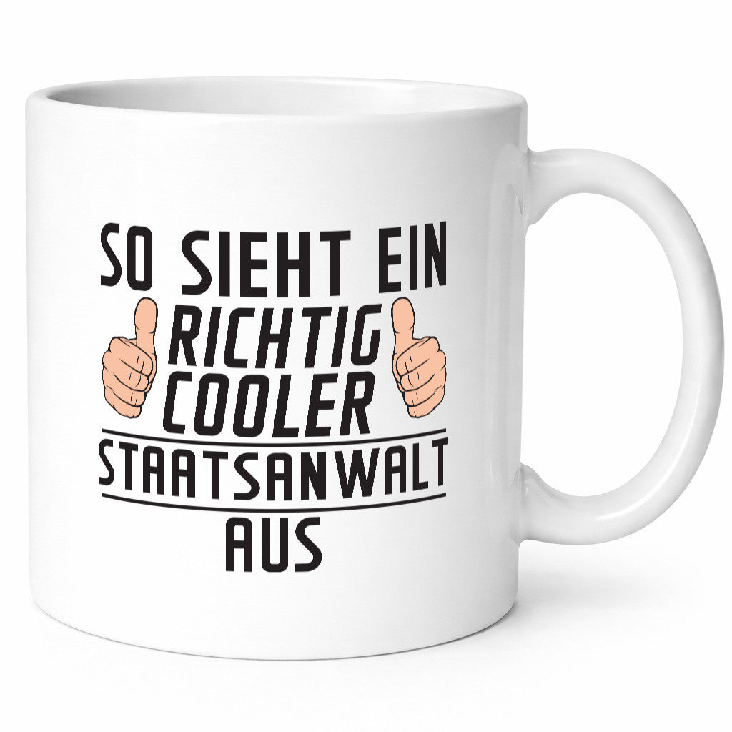 Richtig Cooler Staatsanwalt | Anwalt Jurist lustig Humor Geschenkidee Geschenk