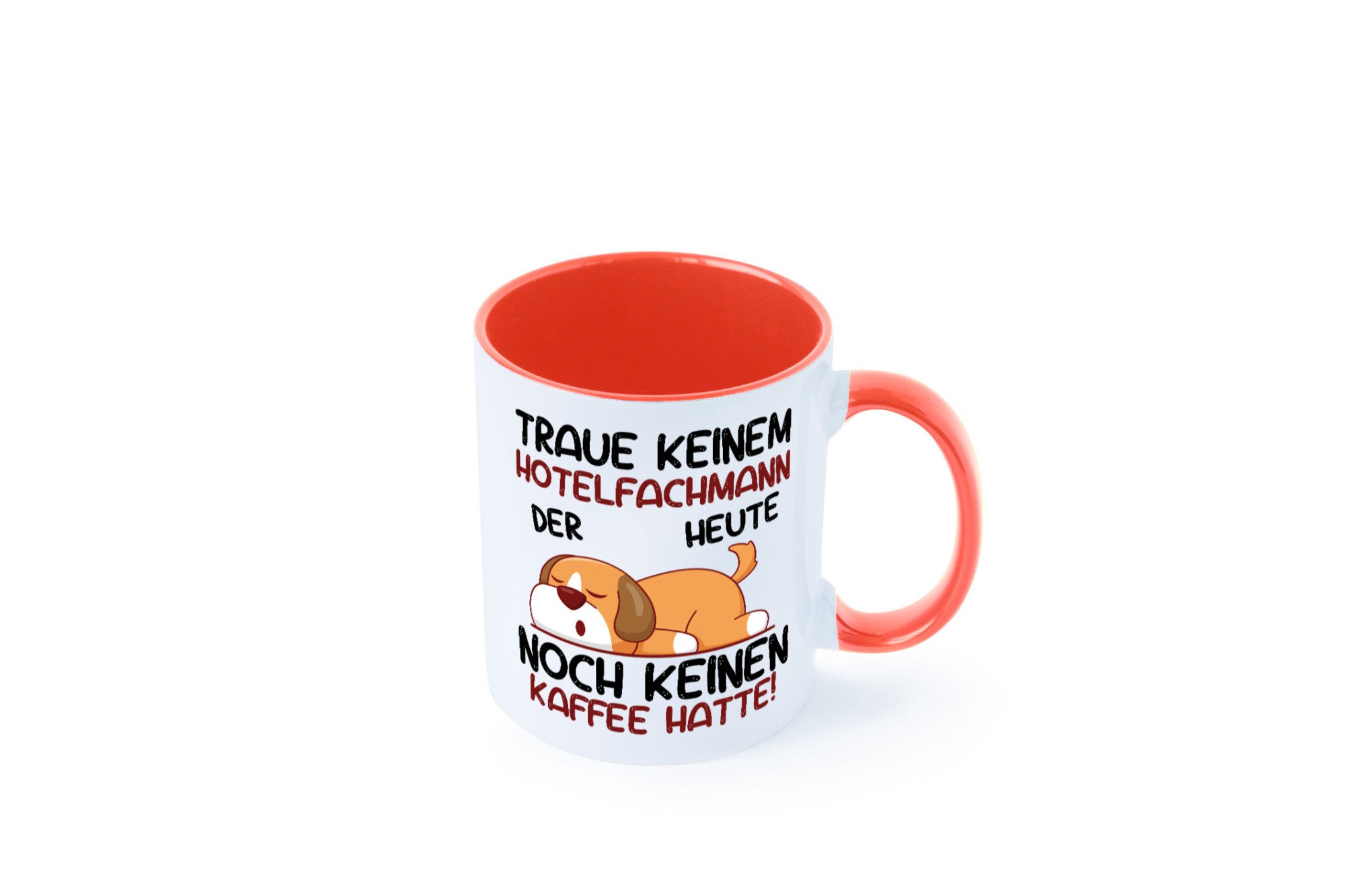 Traue keinem Hotelfachmann |Hotel lustig Humor Geschenkidee Geschenk Tasse