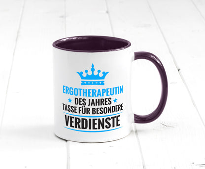 Besonderer Verdienst: Ergotherapeutin | Ergotherapie lustig Humor Geschenkidee
