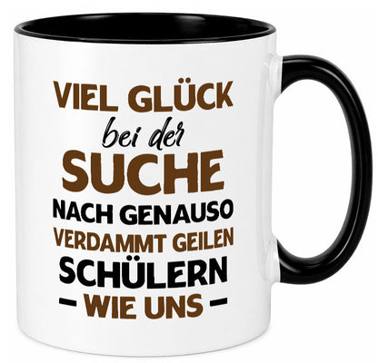 Viel glück | Geile schüler Schule Beste Lehrerin lustig Humor Geschenkidee