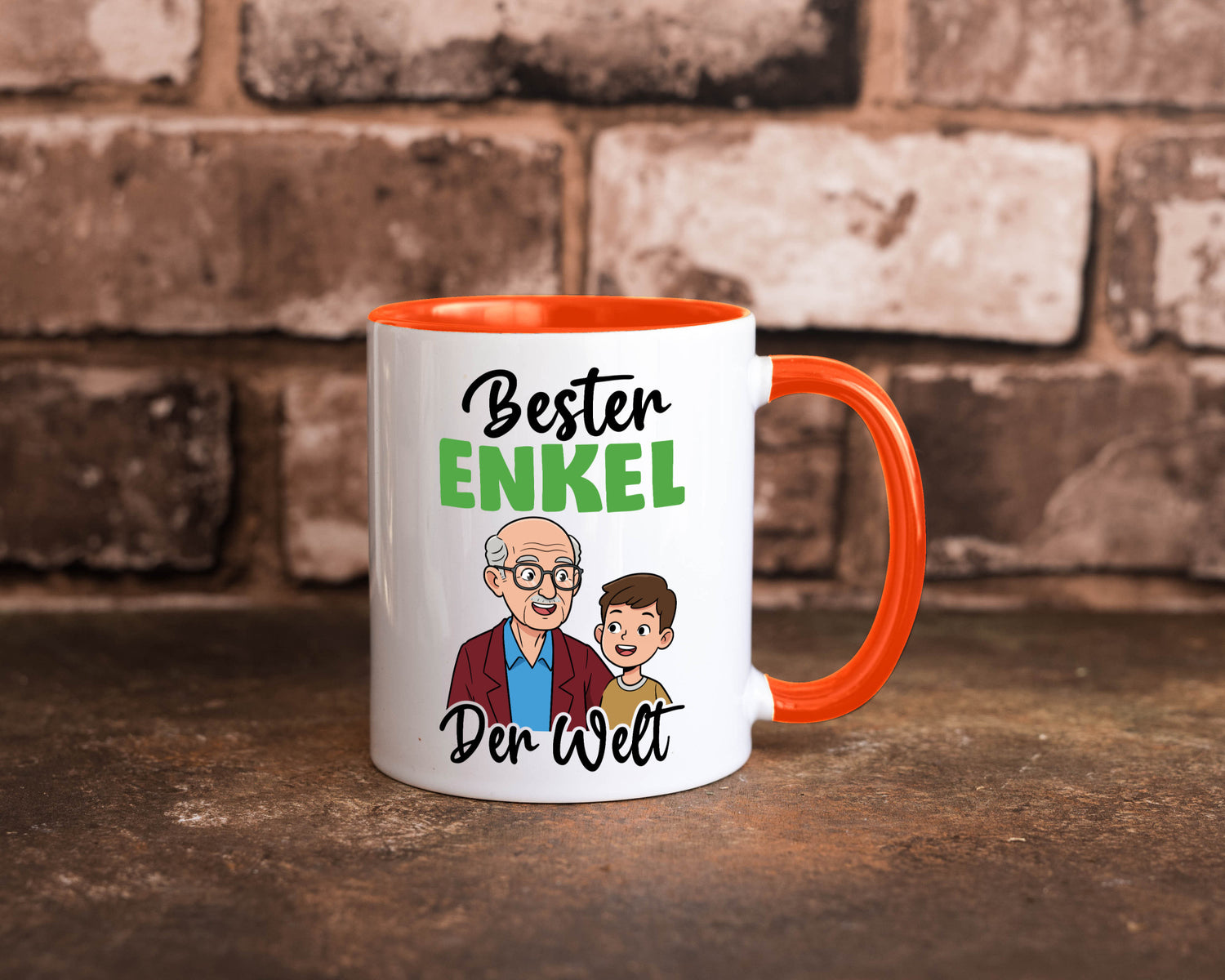 Bester Enkel | Großmutter Großvater Oma Opa lustiger Spruch Geschenk Familie