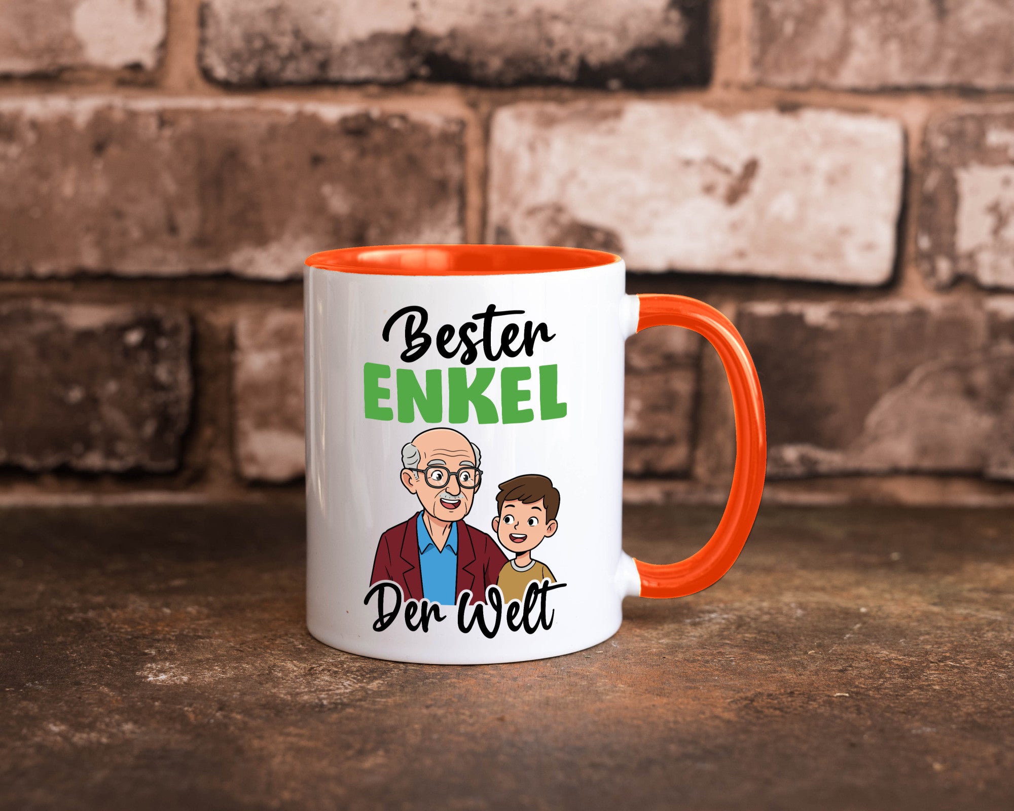 Bester Enkel | Großmutter Großvater Oma Opa lustiger Spruch Geschenk Familie