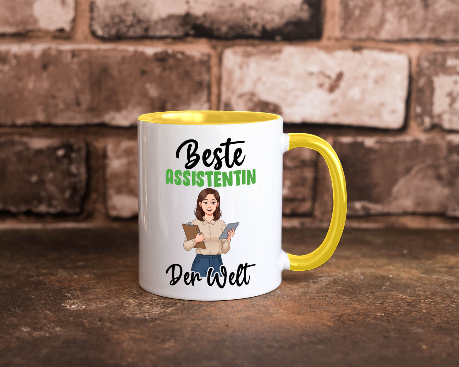 Beste Assistentin | Assistenz Hilfskraft v2 Geschenkidee Humor Tasse