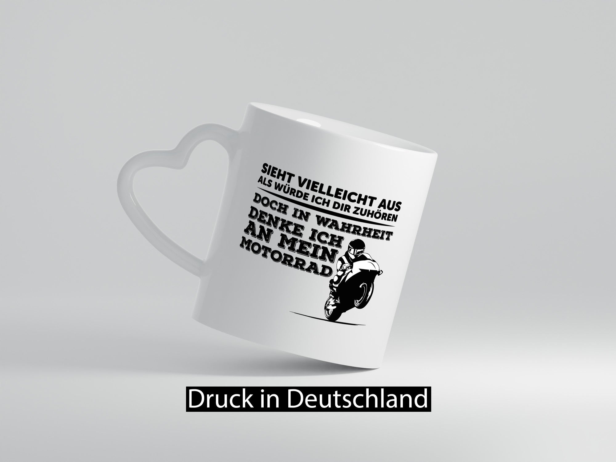 Motorrad Fahrer Tasse | lustiger Spruch Männer Humor Geschenk Geschenkidee