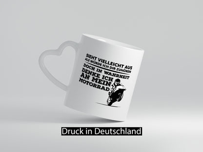 Motorrad Fahrer Tasse | lustiger Spruch Männer Humor Geschenk Geschenkidee