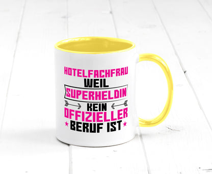 Superheldin Hotelfachfrau | Hotel lustiger Spruch Geschenk Humor Geschenkidee