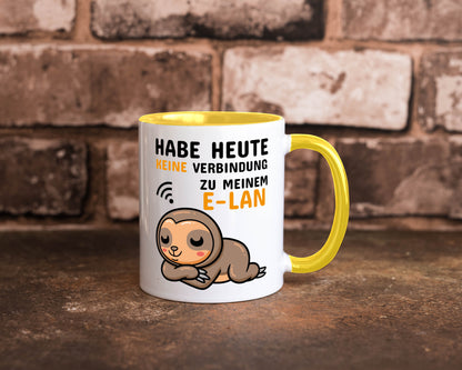 Keine Verbindung lustig Humor Geschenkidee Geschenk Tasse