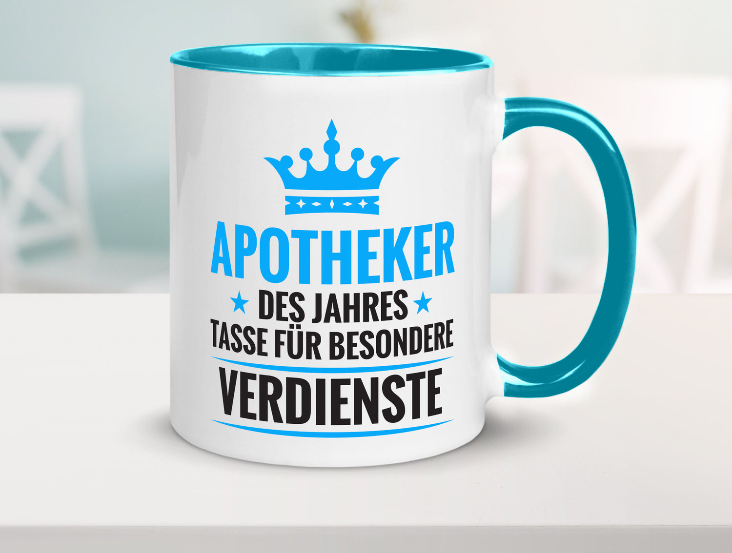 Besonderer Verdienst: Apotheker | Apotheke Pharmazie lustiger Spruch Geschenk