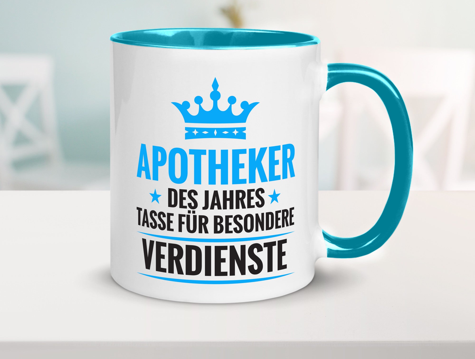Besonderer Verdienst: Apotheker | Apotheke Pharmazie lustiger Spruch Geschenk