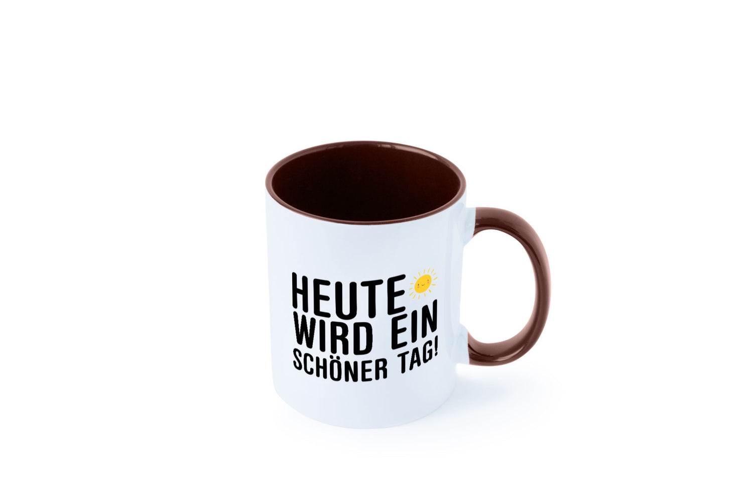 Heute wird ein schöner Tag | Motivation Positive Gedanken lustig Humor