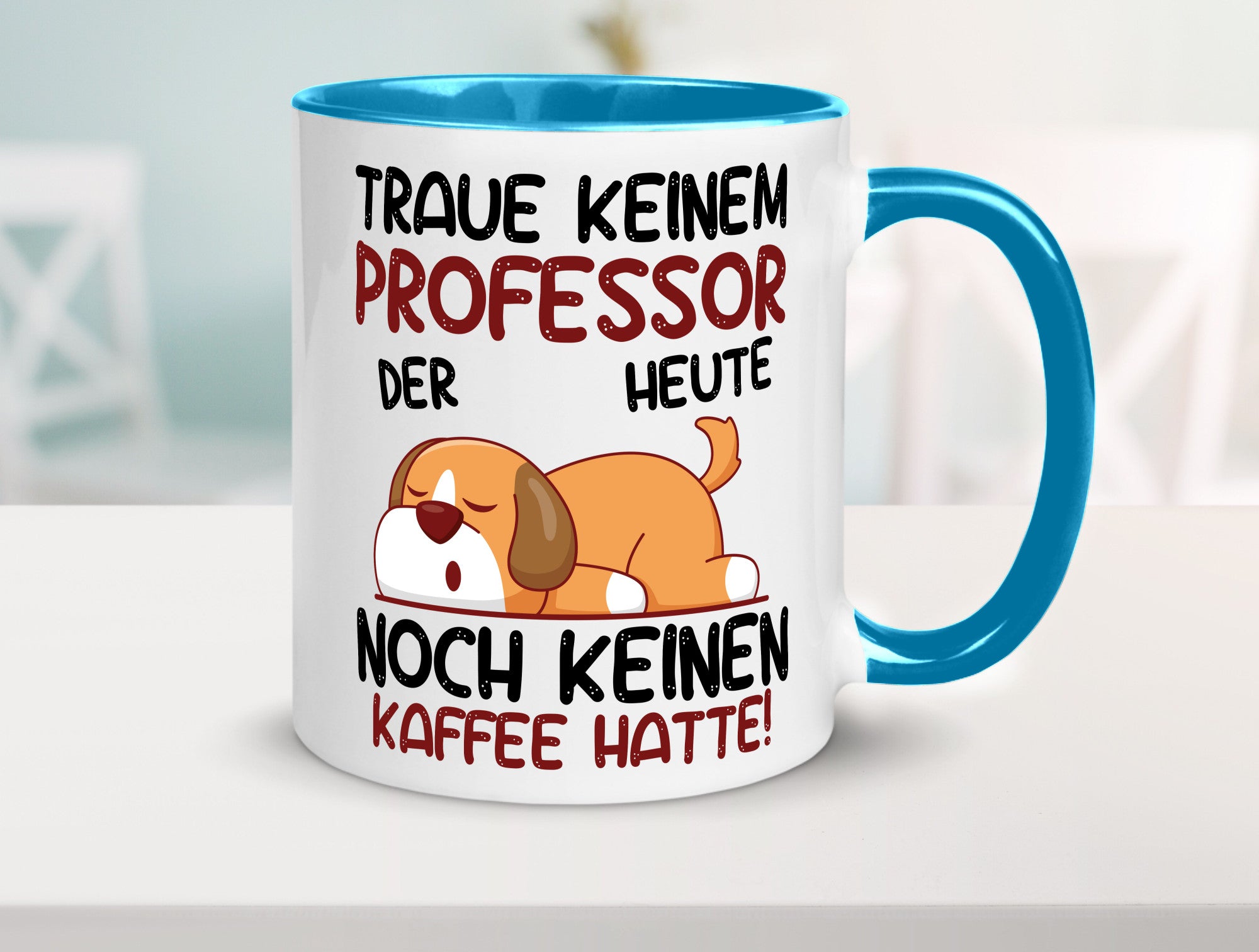 Traue keinem Professor | Uni Universität Geschenkidee Humor Tasse