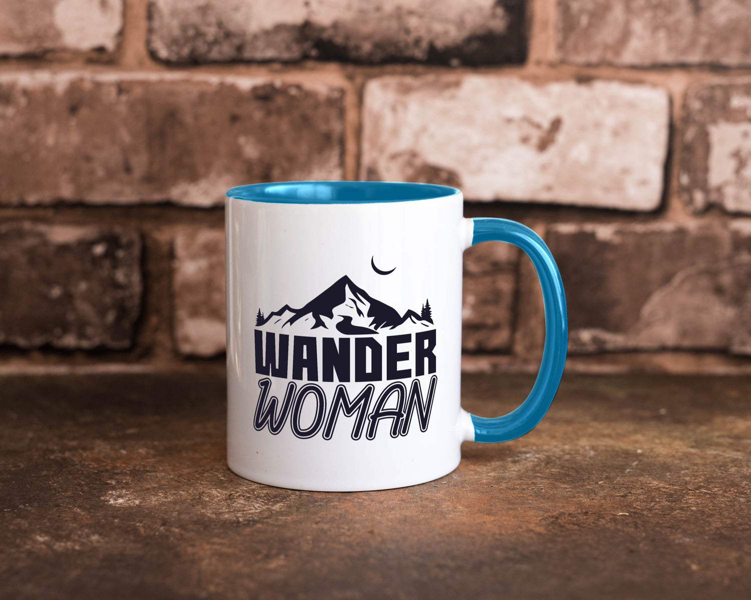 Wander Woman | Frauen Tasse Wanderer Bergsteigen lustig Familie Geschenkidee