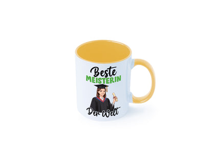 Beste Meisterin | Meisterbrief v2 Geschenk Humor Geschenkidee lustiger Spruch
