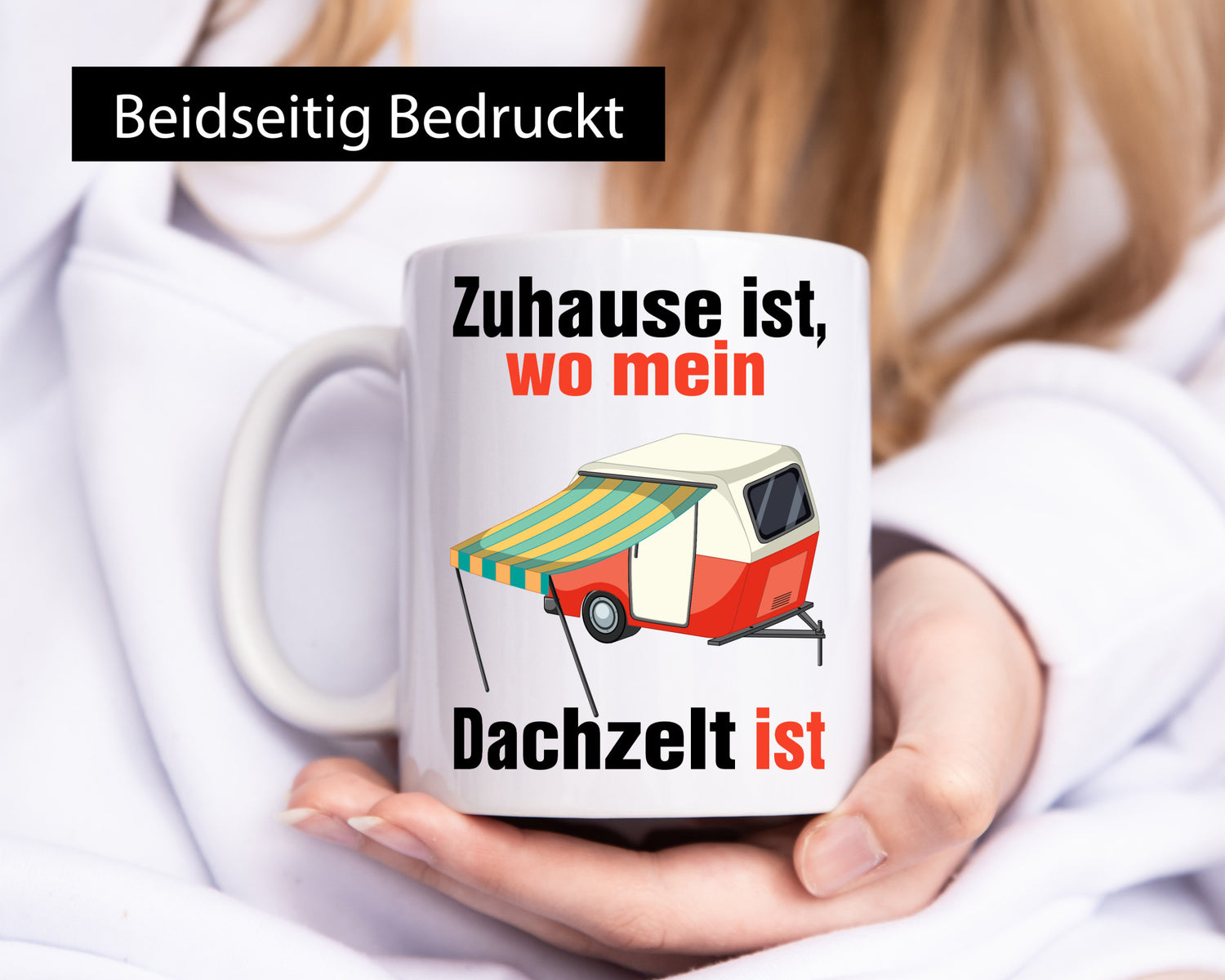 Zuhause ist wo mein Dachzelt | Zelten Campen lustig Humor Geschenkidee Geschenk