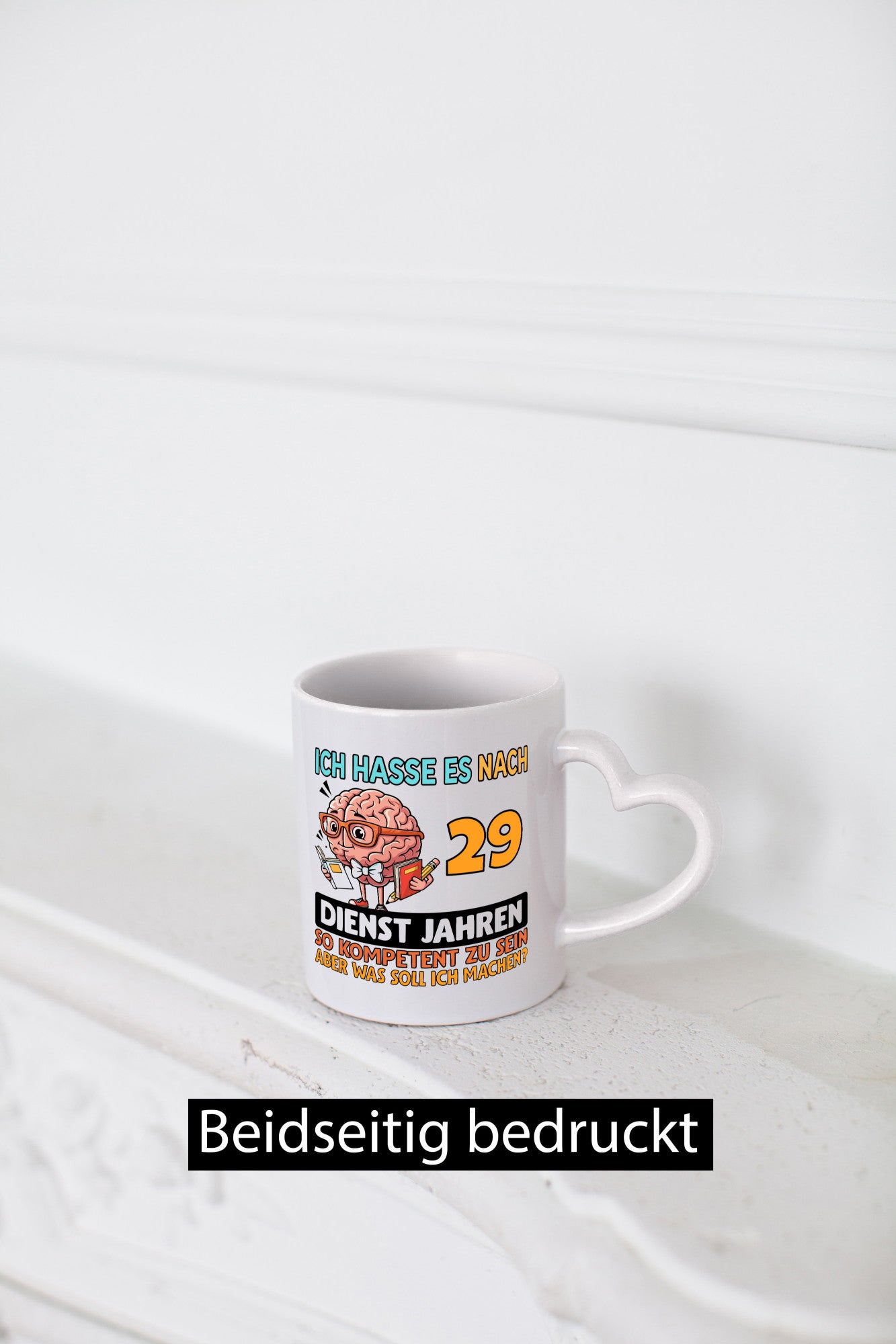 29 Dienstjahre | Arbeit Kompetent lustig Kollegen Büro Geschenk Tasse