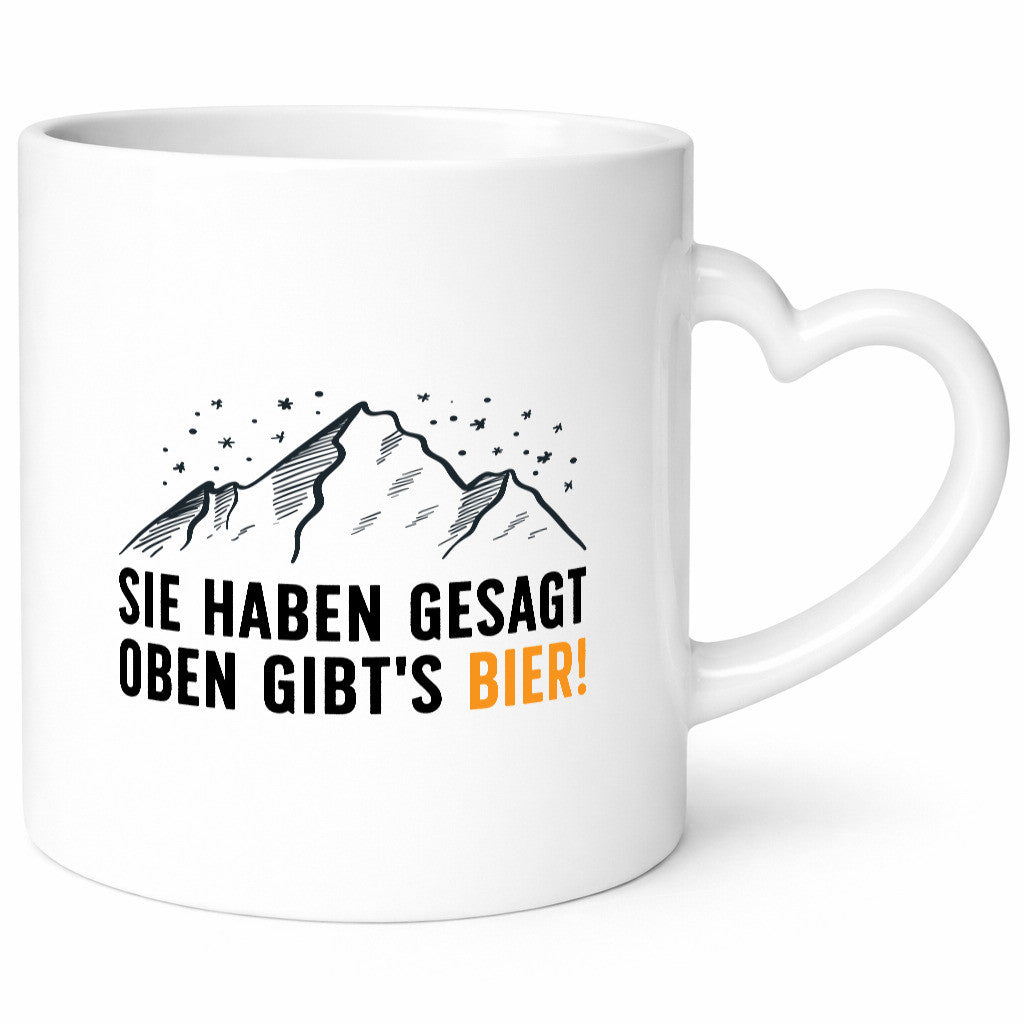 Haben gesagt oben gibt&