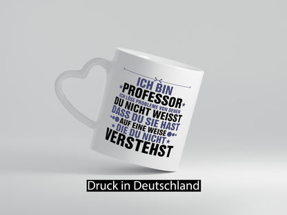 Löse Probleme: Professor | Uni Universität v2 Humor Geschenkidee Tasse