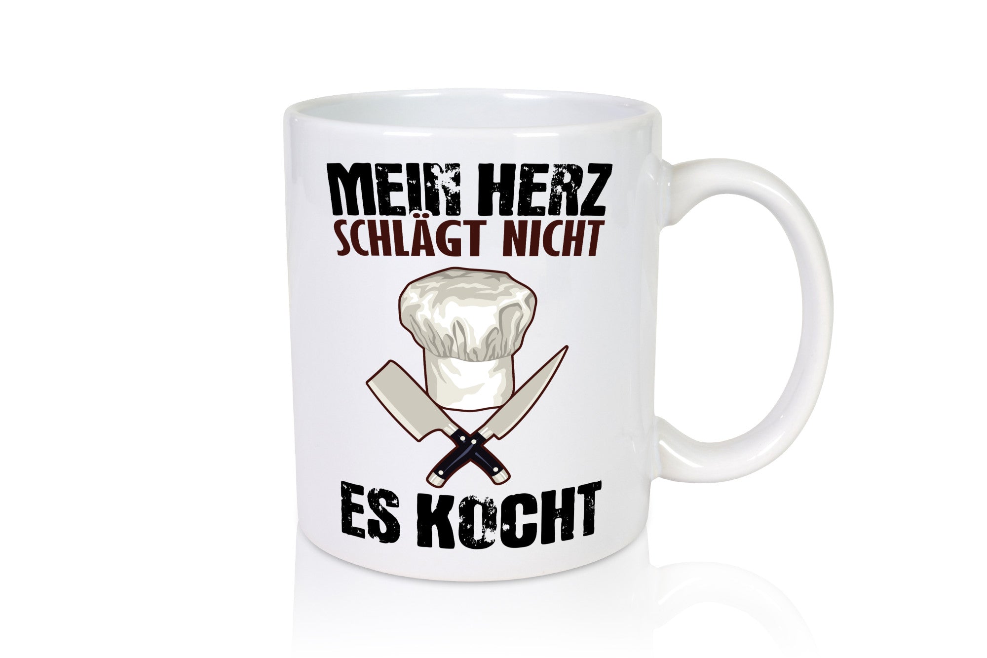 Mein Herz kocht Humor Geschenkidee Tasse