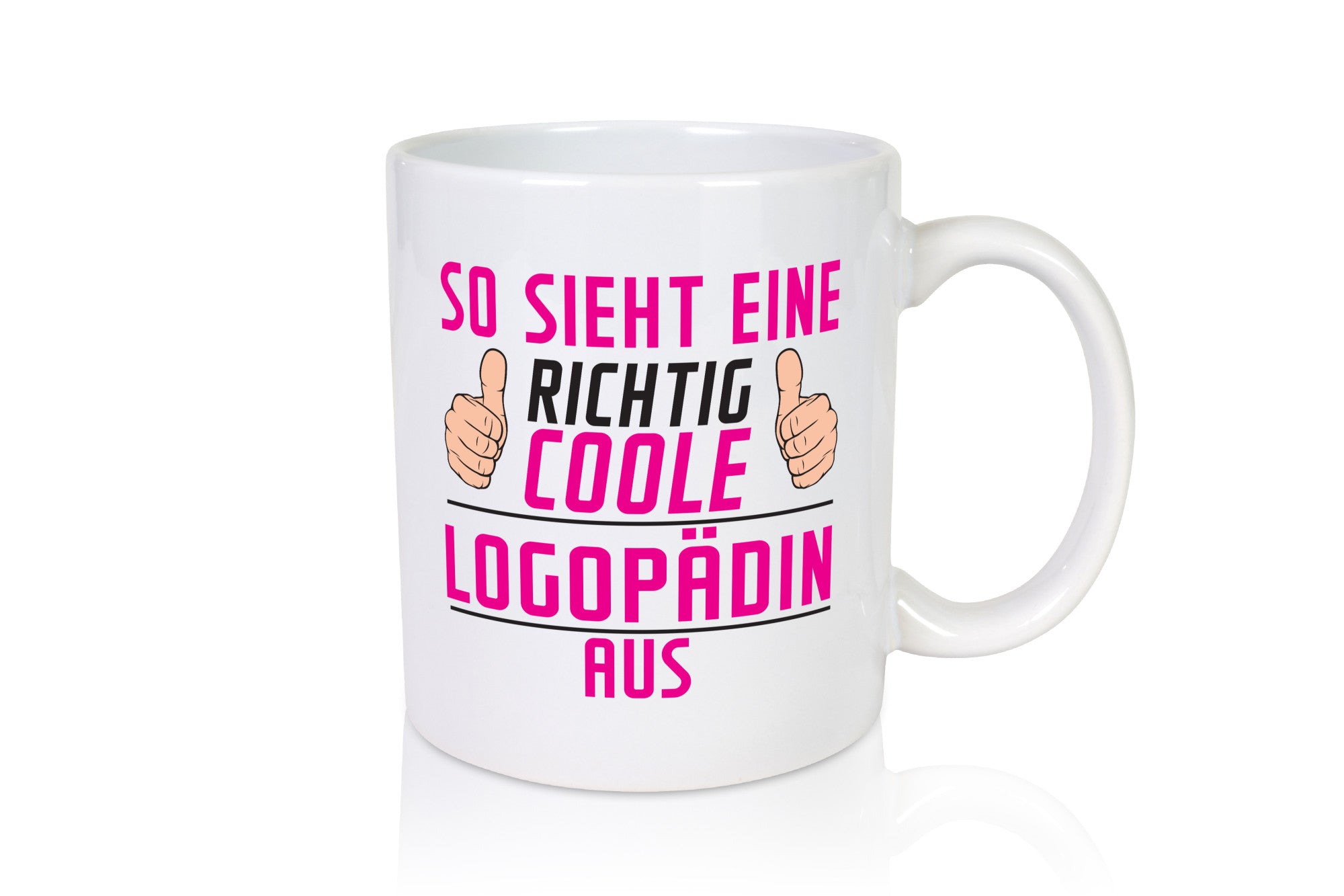 Richtig Coole Logopädin | Sprachtherapie Humor Geschenkidee Tasse