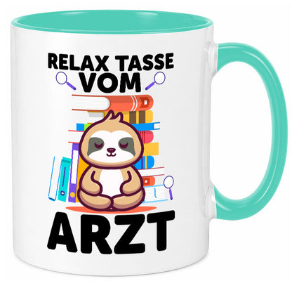 Relax Tasse: Arzt | Medizin Doktor Facharzt lustig Humor Geschenkidee Geschenk