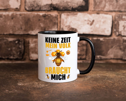 Mein Volk braucht mich Bienen lustiger Spruch Geschenk Humor Geschenkidee Tasse