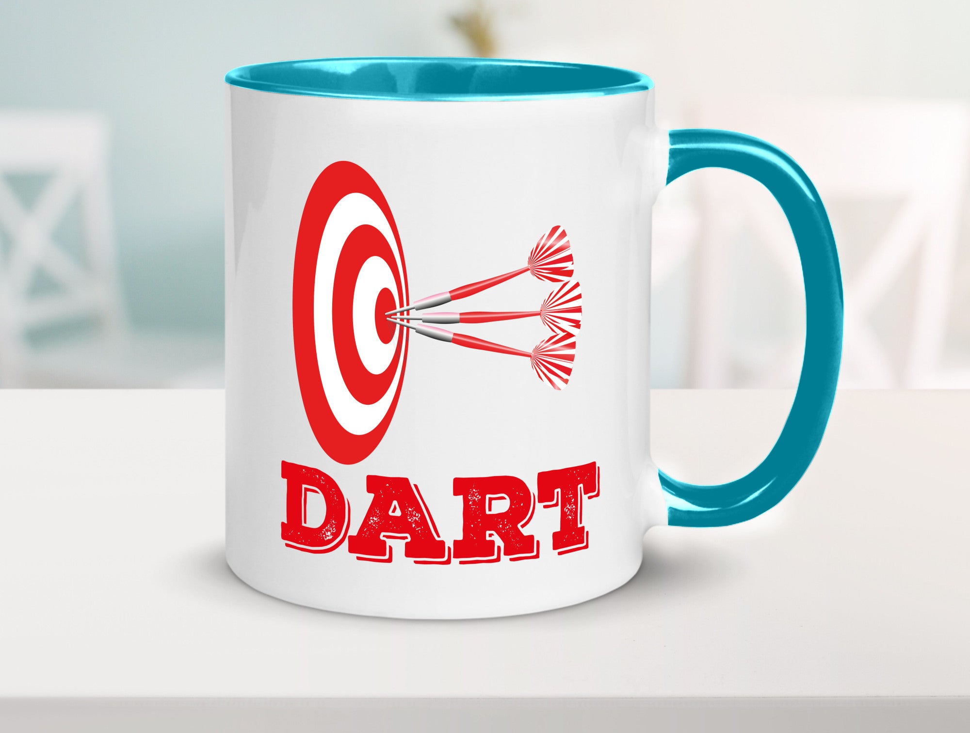 Dartspieler Tasse | Dart Hobby Motiv Spieler lustig Humor Geschenkidee Geschenk