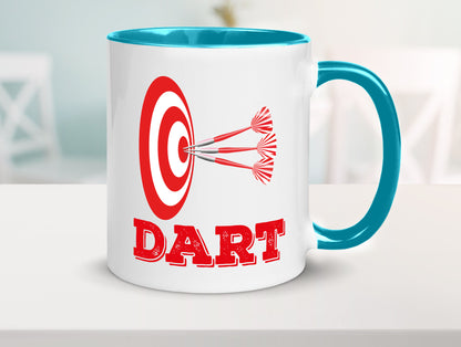 Dartspieler Tasse | Dart Hobby Motiv Spieler lustig Humor Geschenkidee Geschenk
