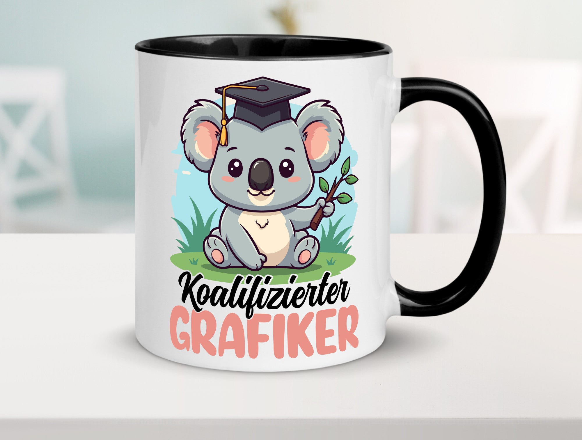 Koalifizierter Grafiker | Grafik Design lustiger Spruch Geschenk Humor