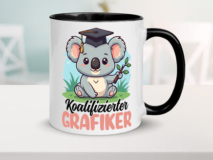 Koalifizierter Grafiker | Grafik Design lustiger Spruch Geschenk Humor