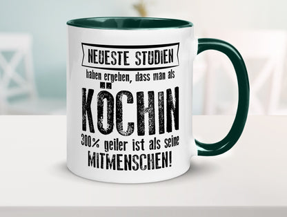 Neuste Studien: Köchin | Chefköchin Chefkoch Geschenk Arbeit Kollegen Büro