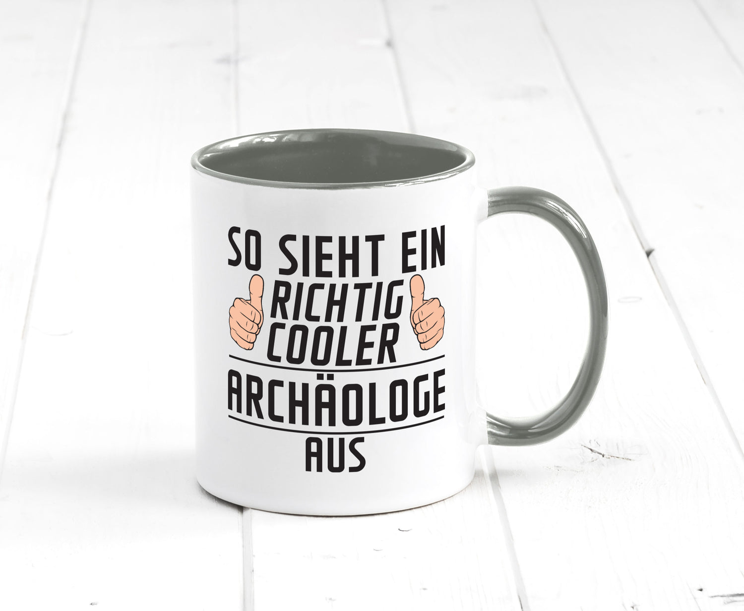 Richtig Cooler Archäologe | Archäologie Forscher Humor Geschenkidee Tasse