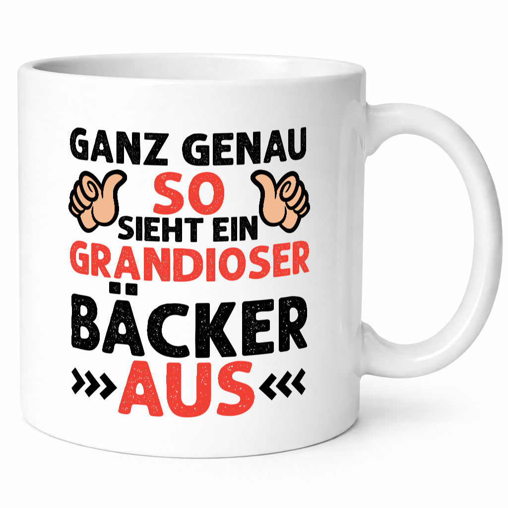 So sieht ein Grandioser Bäcker aus | Geschenk Humor Geschenkidee lustiger