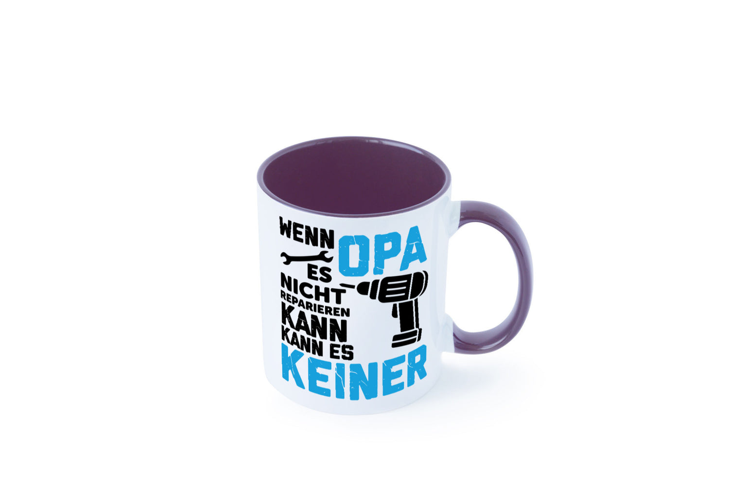 Wenn opa es nicht Reparieren kann | für alles Geschenkidee Familie Humor Tasse