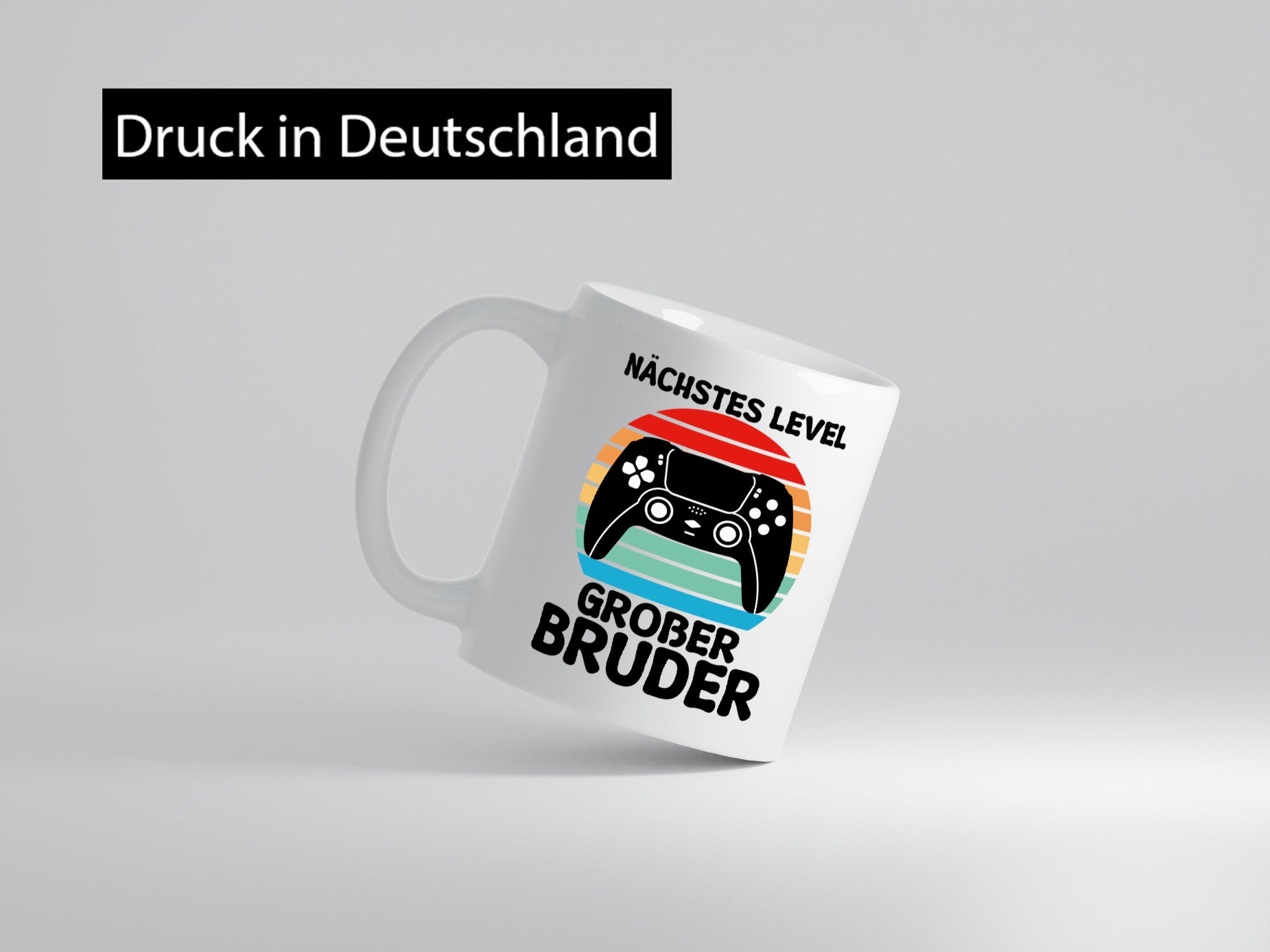 Nächstes level | Großer Bruder Game Zocken v2 Humor Geschenkidee Tasse