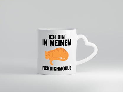 Ich bin in meinem Modus | Faule Katze Chillen lustiger Spruch Geschenk