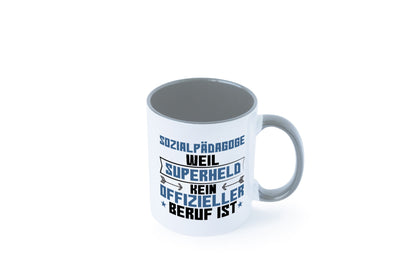 Superheld Sozialpädagoge | Pädagoge lustig Humor Geschenkidee Geschenk Tasse